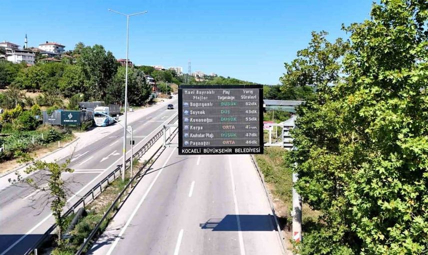 Sahiller artık anlık verilerle yönetiliyor