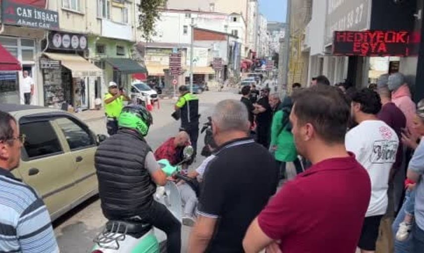 Sinop'ta epilepsi krizi geçiren genç otomobille çarpıştı