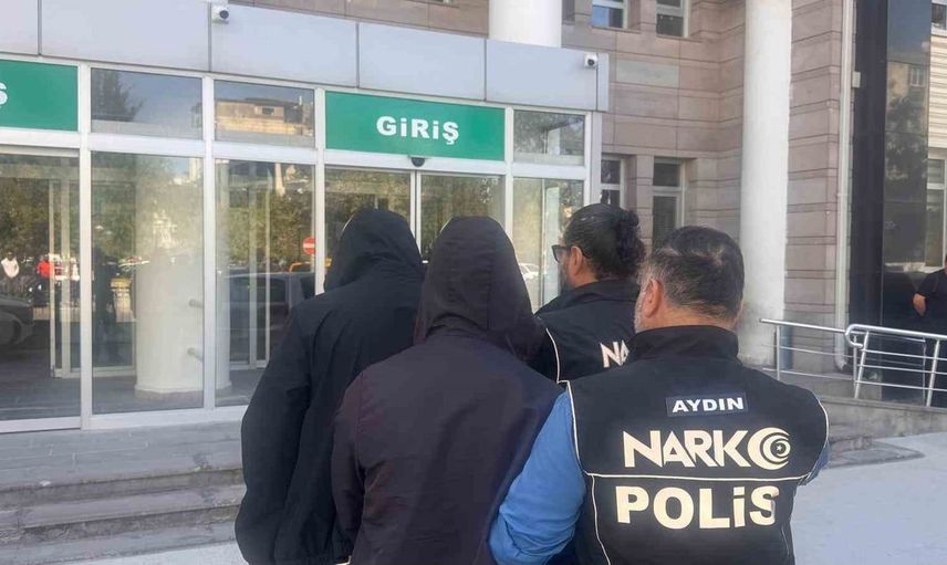 Kuşadası'nda uyuşturucu ile mücadelede iki gözaltı