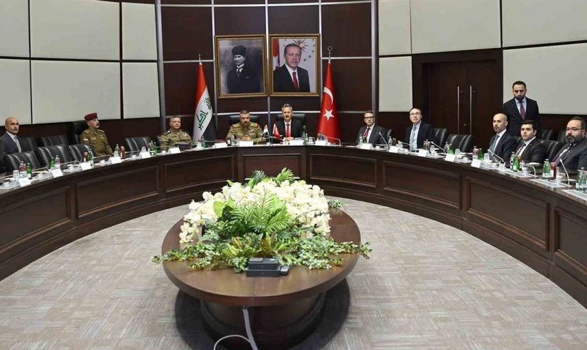 Savunma sanayii başkanı görgün, irak silahlı kuvvetleri başkomutanlık ofis müdürü'yle görüştü