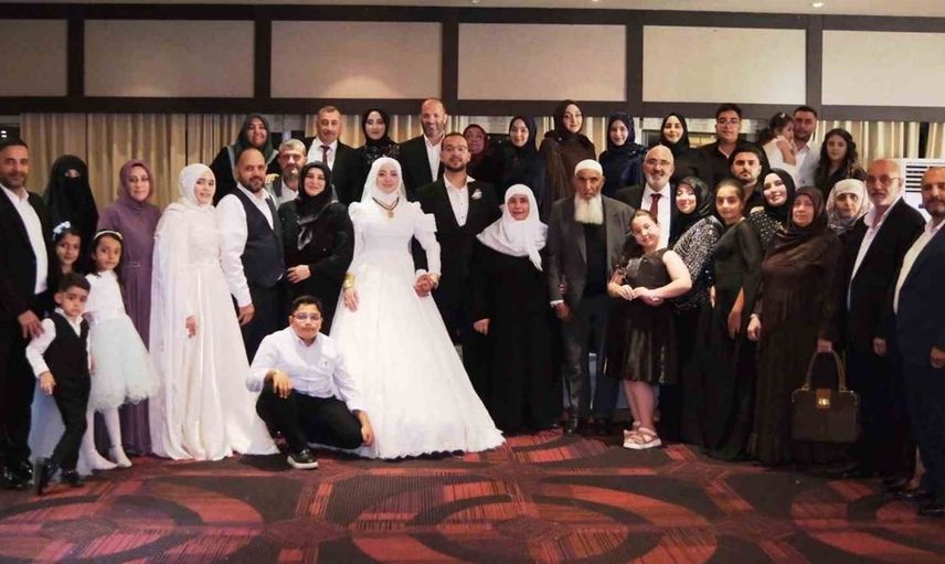 Erzurum'da bir mutluluk daha: Eyyüp Ensar Budak ve Fatma Karaman evlendi