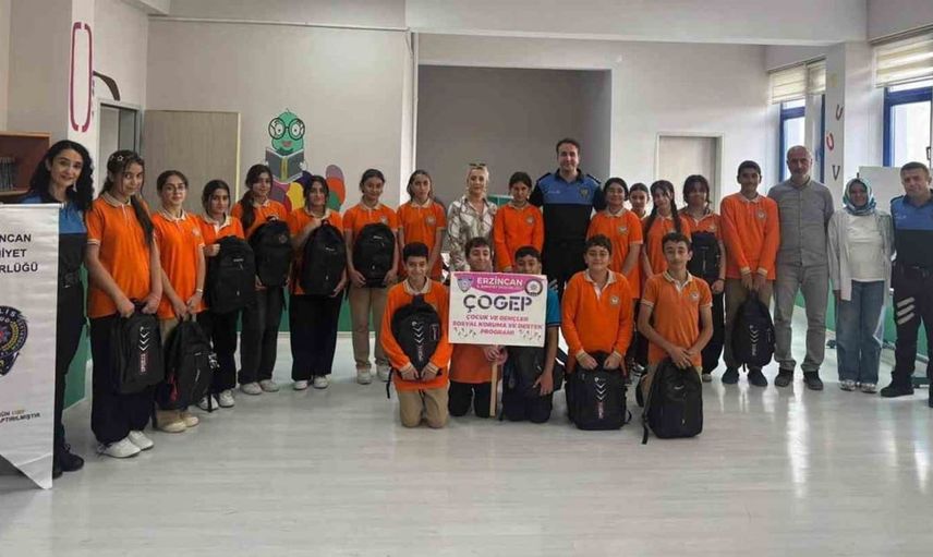 Erzincan'da LGS'ye hazırlanan öğrencilere destek projesi