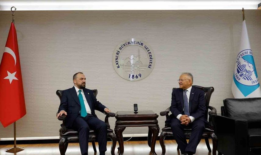 Kayseri'de Türkiye Yüzyılı Buluşması: Başkan Büyükkılıç, Faruk Acar'ı ağırladı