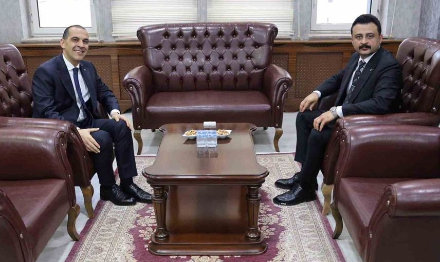 Iğdır valisinden başsavcı onur yilmaz'a hayırlı olsun ziyareti