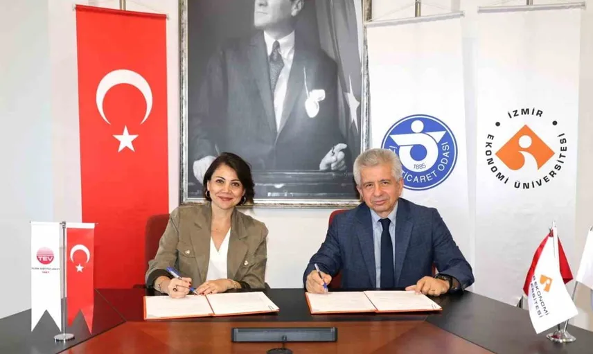 İzmir Ekonomi Üniversitesi ve TEV'den gençler için eğitim iş birliği