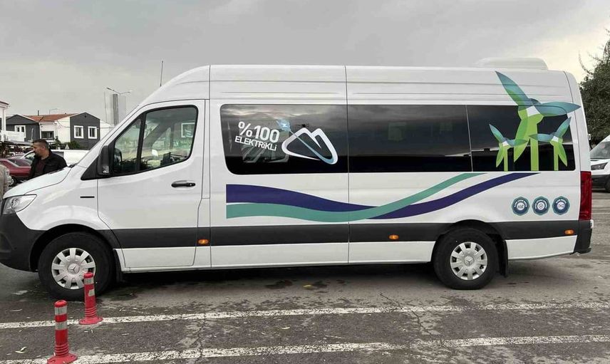 Kayseri'de elektrikli araçlarla çevreci ilçe taşımacılığı dönemi başlıyor