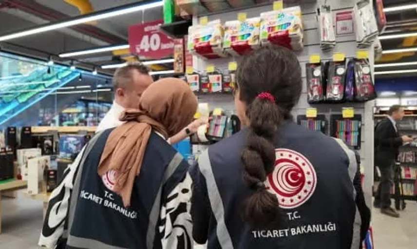 Konya'da okul öncesi kırtasiye ürünlerine denetim başladı