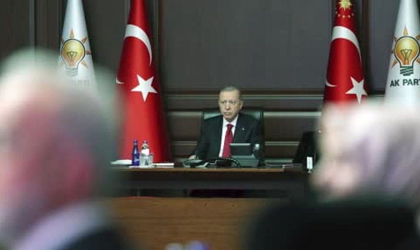 Ak parti myk, cumhurbaşkanı erdoğan başkanlığında toplandı