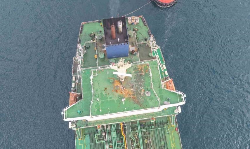 İstanbul Boğazı, dron saldırısına uğrayan AK ANA tankerinin geçişi nedeniyle kapatıldı