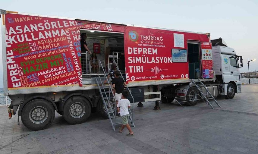 Mürefte depremi yıldönümünde farkındalık etkinliği düzenlendi