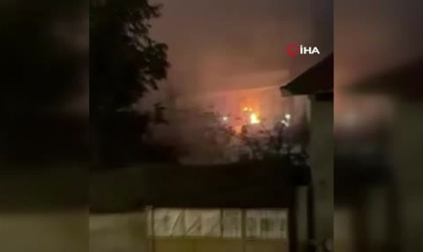 Şuhut’ta akşam vakti çıkan yangın, mahalleyi paniğe sürükledi