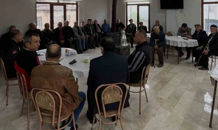 Bilecik il tarım müdürü çiftçilerin taleplerini dinledi