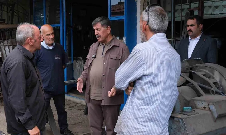Erzincan'da kentsel dönüşüm süreci esnafla birlikte şekilleniyor