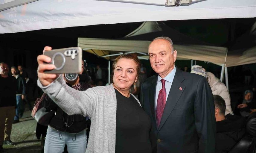 Düzce belediye başkanı özlü, akpınar sakinleriyle bir araya geldi