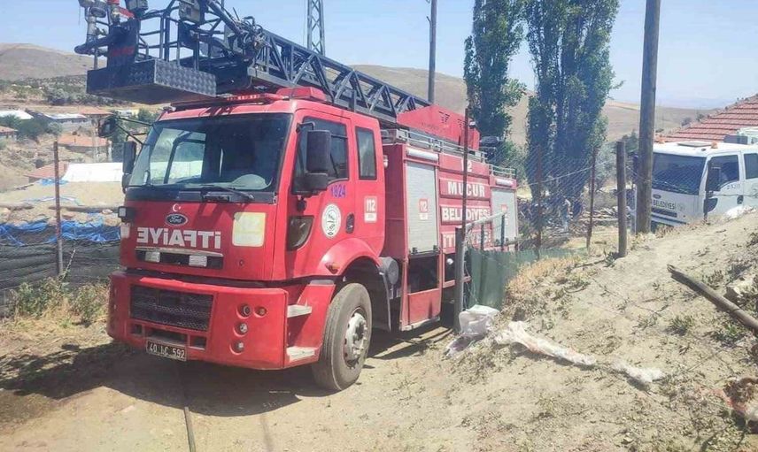 Mucur'da evde çıkan yangında 75 yaşındaki kadın hayatını kaybetti