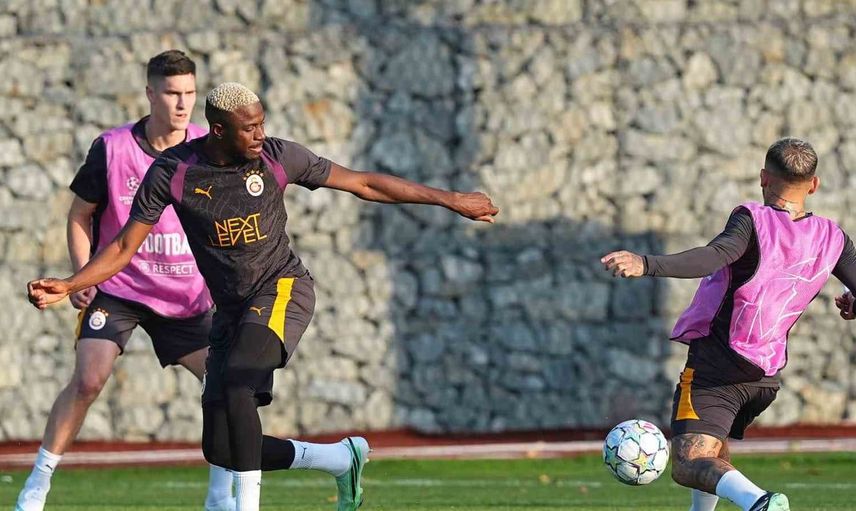 Galatasaray, Barcelona maçı öncesi antrenmanlarla formda kalıyor