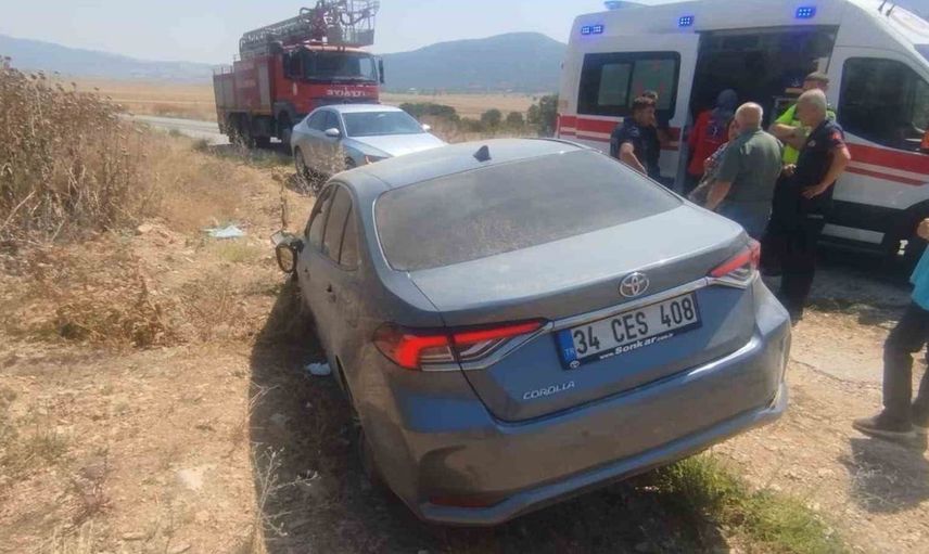 Bilecik'te direksiyon hakimiyetini kaybeden sürücünün kazasında 1 kişi yaralandı