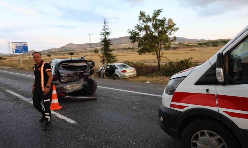Nevşehir'de trafik kazası: 6 kişi yaralandı