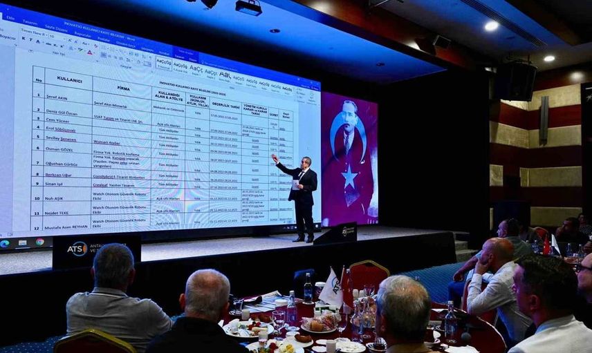 ATSO Başkanı Hacısüleyman: Antalya'nın geleceğine önemli yatırımlar yapıldı