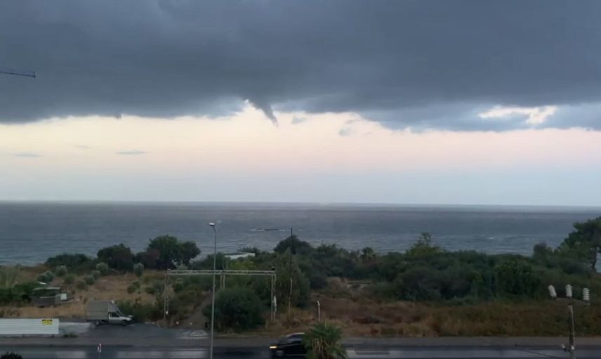Alanya'da iki gün üst üste hortum olayı yaşandı