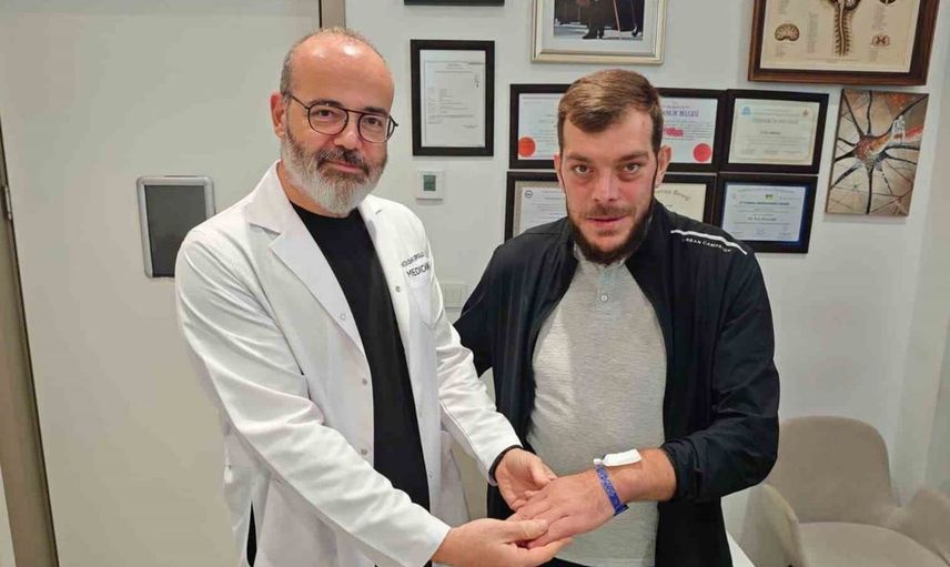 Samsun'da akromegali tedavisi gören Gürcü hasta yeniden sağlığına kavuştu