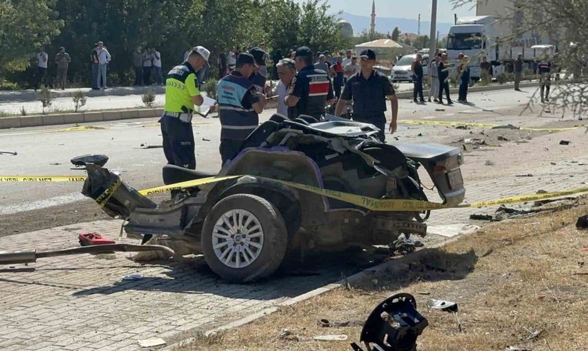 Elazığ'daki feci kazanın kamerada kayıtlı görüntüleri ortaya çıktı