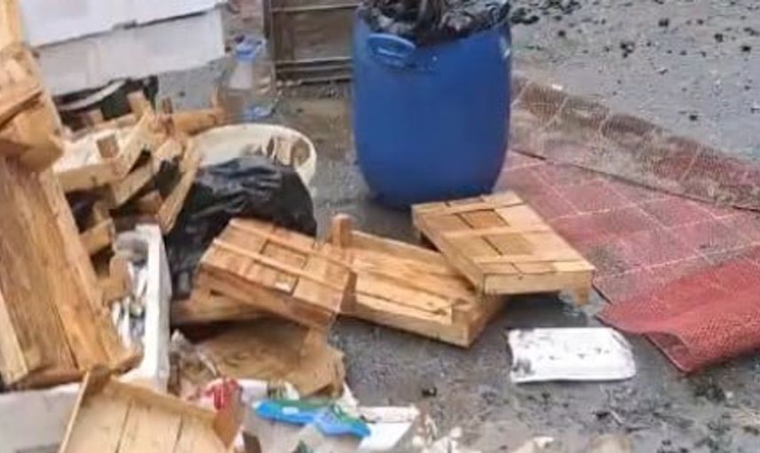 Ayazağa balıkçısı sağanak yağıştan etkilendi: Maddi hasar oluştu