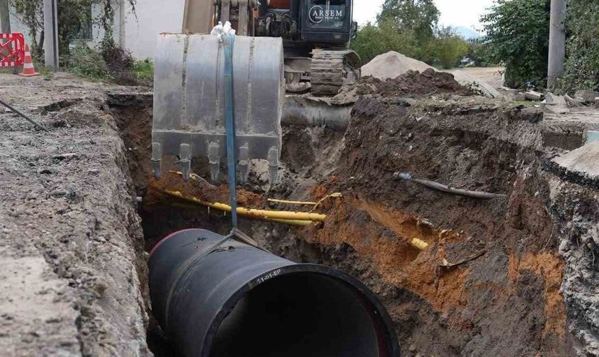 Düzce'deki içme suyu altyapısı güçleniyor: 43 kilometre şebeke yenilendi