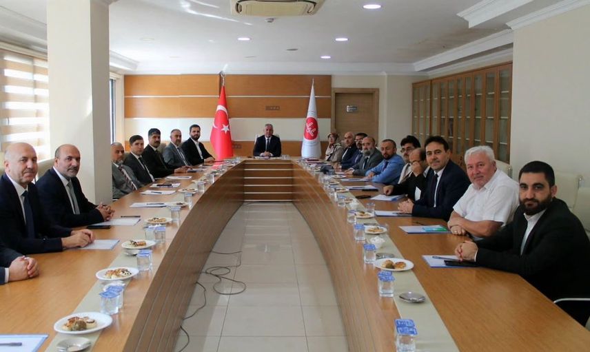 Aydın'da ilçe müftüleri toplantısında din hizmetleri masaya yatırıldı