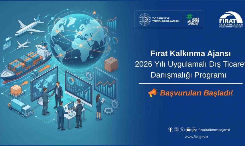 Fırat Kalkınma Ajansı, işletmelere uluslararası pazarlar için danışmanlık desteği sunuyor