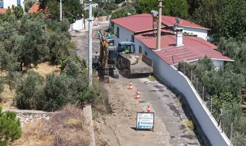Söke Atburgazı’nda 4,6 milyon liralık içme suyu yatırımı başladı
