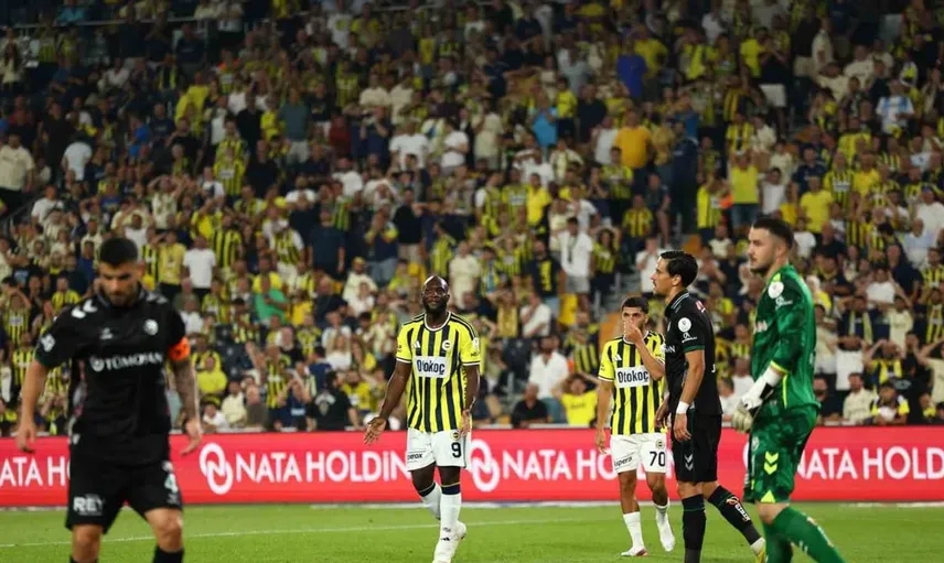 Fenerbahçe'nin yeni yıldızı lukaku, ligdeki ilk maçında sahne aldı