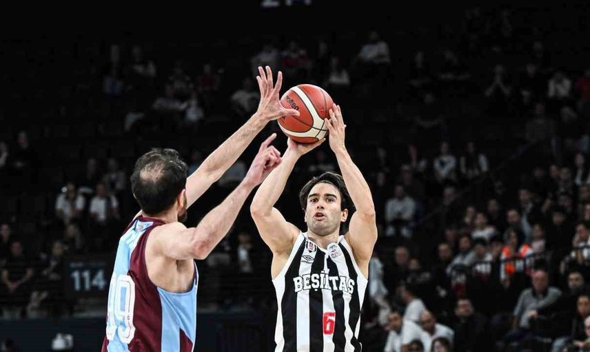 Beşiktaş, Trabzonspor'u 90-81 mağlup ederek sahasında galip geldi