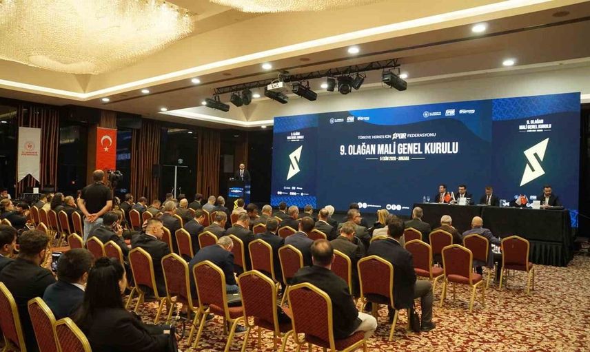 Türkiye herkes için spor federasyonu mali genel kurulunu başarıyla tamamladı
