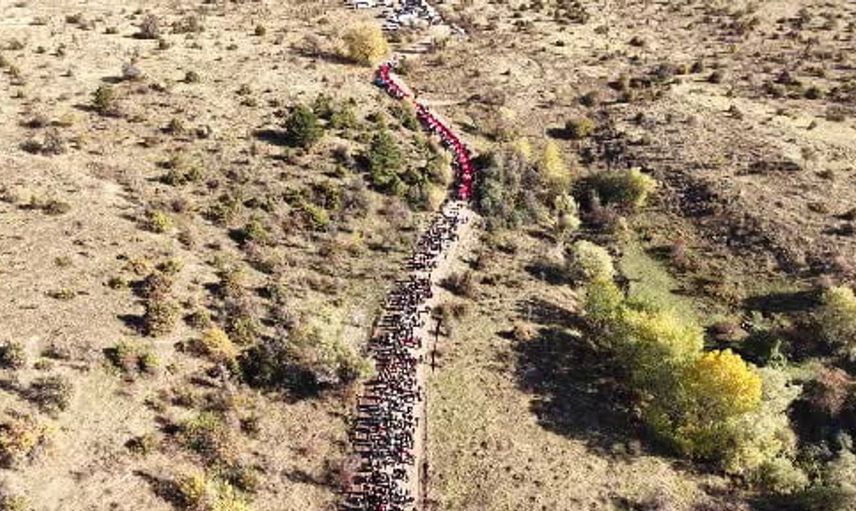 Ecdadın mirası yaşatıldı: İstiklal Yolu’ndaki 17. yürüyüş