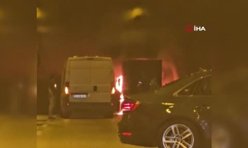 İzmir’de Bayraklı Tüneli’nde tır yangını paniği