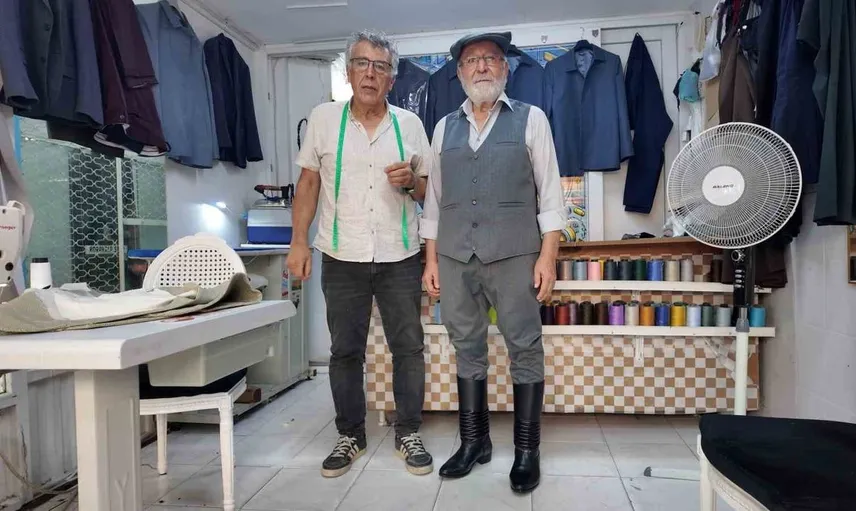 Yarım asırlık terzi Faruk Coşgun, Yörük kültürünü yaşatmak için mücadele ediyor