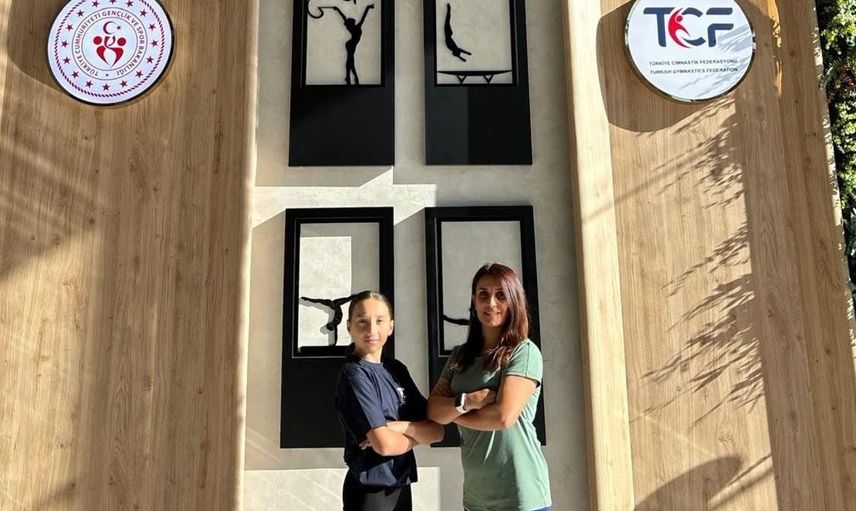 Düzceli cimnastikçi Öykü Akyıldız, ikinci kez sporcu gelişim kampına davet edildi