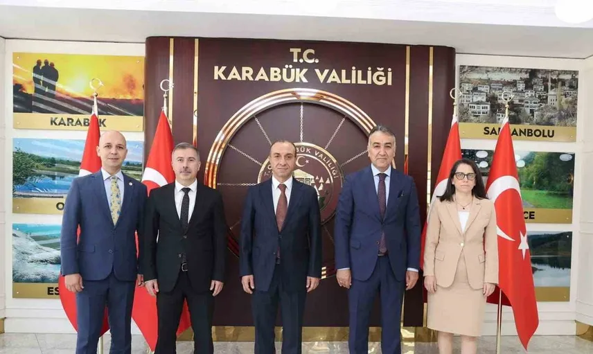 HSK üyesi sahada: Sait Özdemir, Karabük Valisi ile buluştu