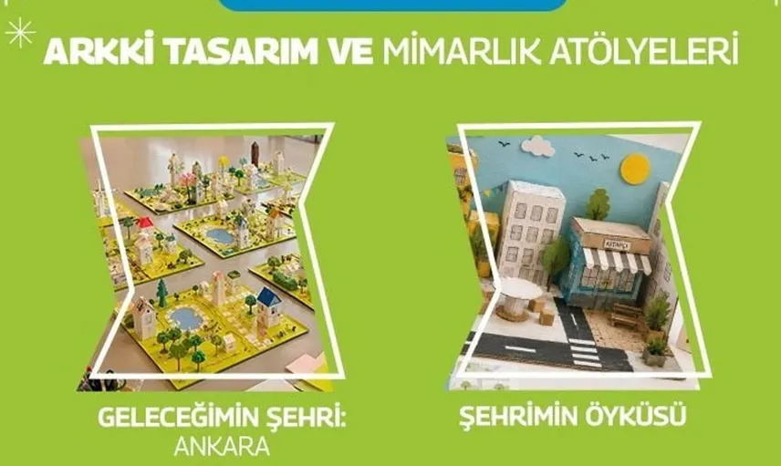 Çocuklar mimarlık ve tasarımı öğrenirken hayallerini inşa ediyor