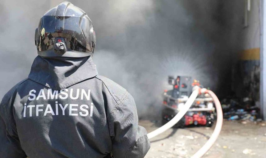 Samsun İtfaiyesi 2026'da 8 bin 157 olaya müdahale etti