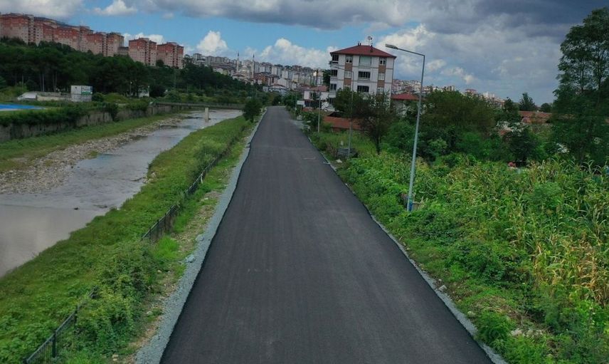 Ordu'da ulaşım konforunu artıran sıcak asfalt çalışmaları devam ediyor