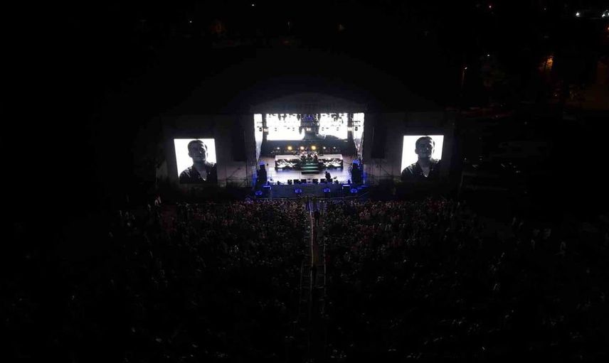 Bursa'da kahve ve müzik dolu festival coşkusu