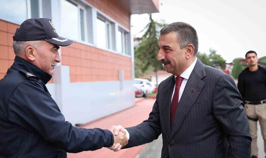 Zonguldak'ta yeni emniyet müdürüne hayırlı olsun ziyareti