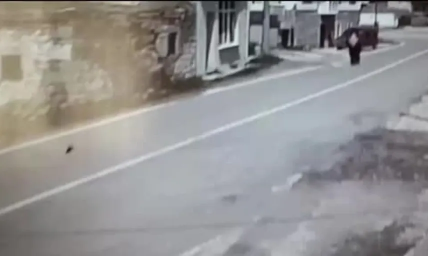 Haymana'da bisikletli çocuğa otomobil çarptı, sağlık durumu iyi