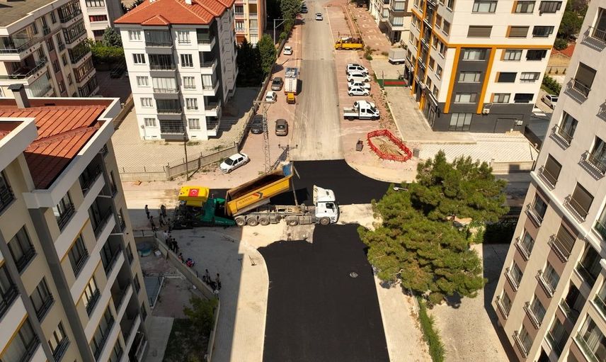 Selçuklu'da ulaşımda konfor artıyor: Yeni yol çalışmaları tamamlandı