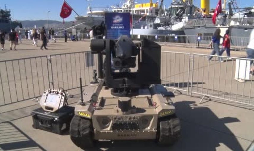Teknofest Mavi Vatan'da yerli Barkan 2 insansız aracı büyük ilgi gördü