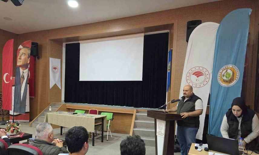 Bayramiç'te orman amenajman planları için bilgilendirme toplantısı yapıldı