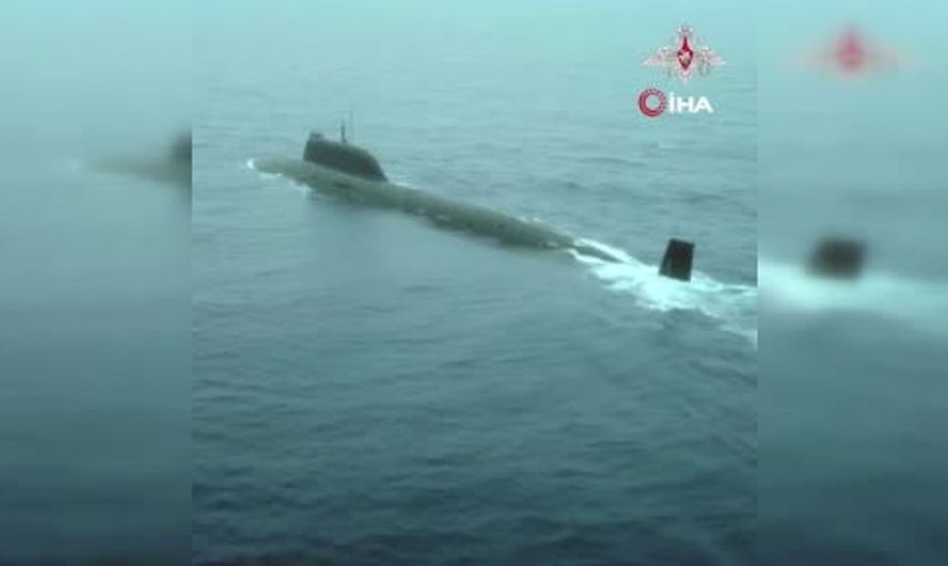 Pasifik Okyanusu’nda rus denizaltısından seyir füzesi denemesi