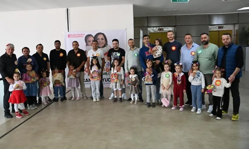 Dünya Kız Çocukları Günü'nde baba ve kızlar renkli anlar yaşadı